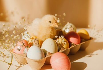 colorare le uova di Pasqua